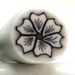 Polymer Clay PDF Tutorial white pearl black flower cane OOAK for personal use only