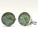 Italy Map, Rome Map, Cufflinks, Cuff Link, Antique Jewelry