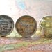 Custom Vintage Map Cocktail Ring.  You Select the Journey.