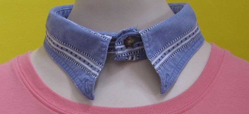 Sixteen Inch Blue Animal Collar by Fashion Green T Bags.