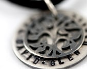Father's Day Gift, Personalized Necklace, Tree of life necklace, Gift for Dad, Grandpa, Sterling Silver Jewelry, Unisex, Anniversary gift