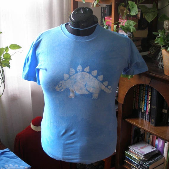 Batik Dino T-shirt in Sky Blue (M)