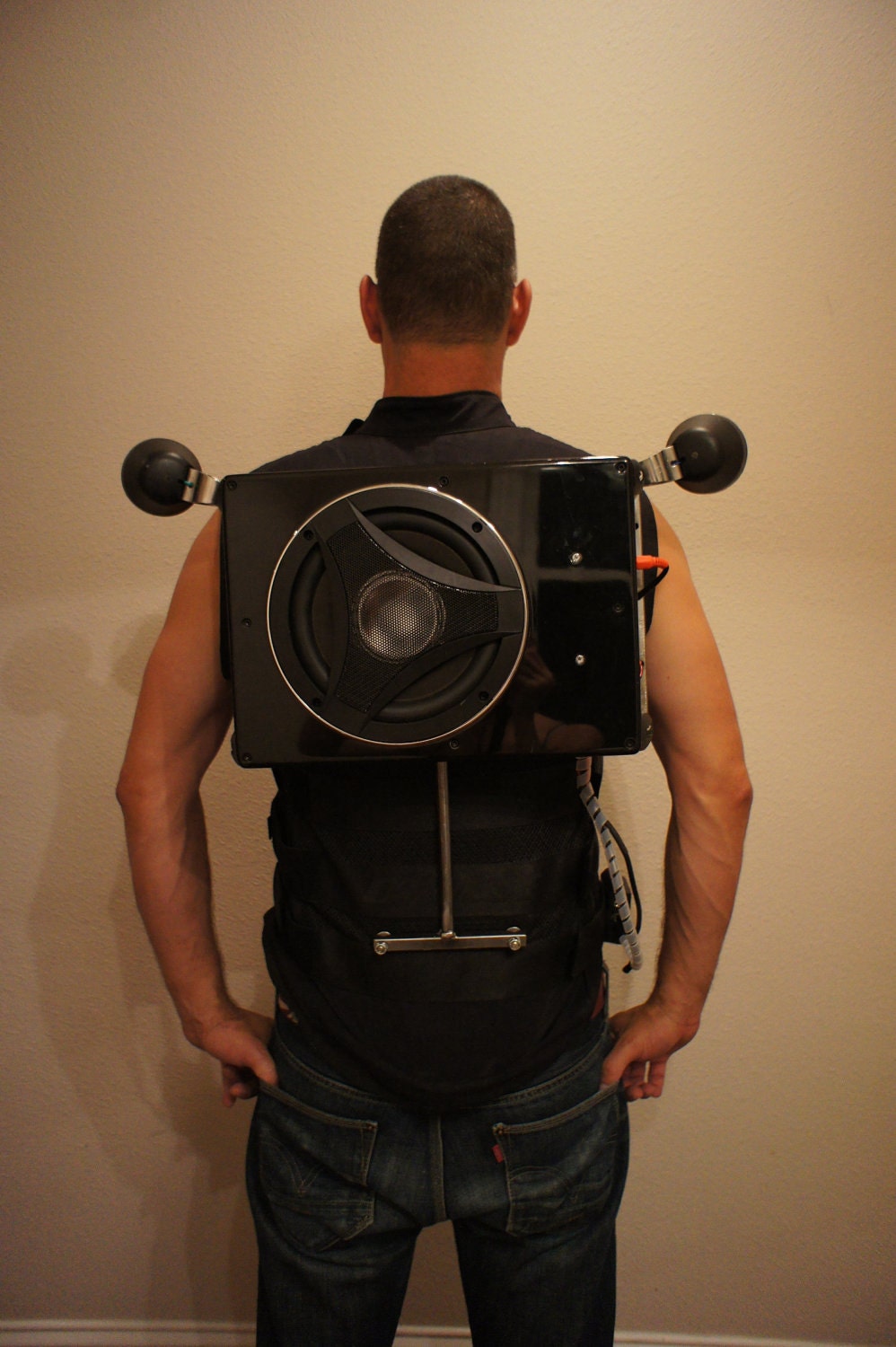 Speaker Vest with 8" Subwoofer