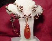 My Drama and Flower Necklace