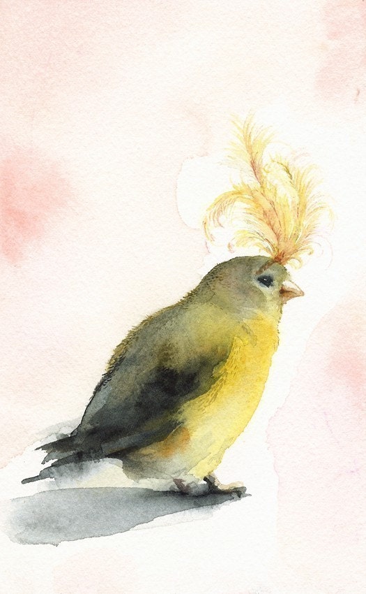 Showgirl- Bird Art
