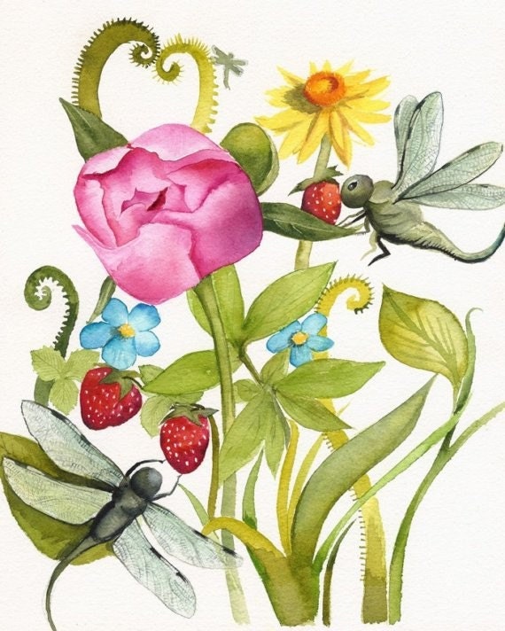 Garden- botanical art