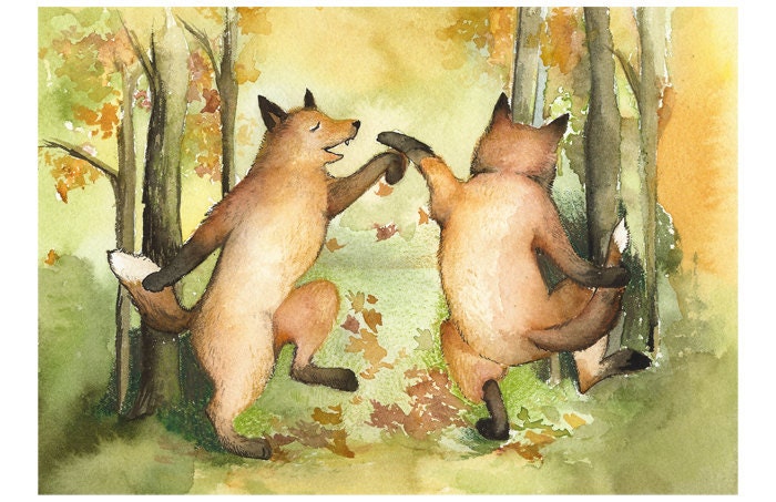 Autumn Jig large print