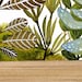 Watercolor painting- print- Crate and Plants Print, botanical, wood, succulents