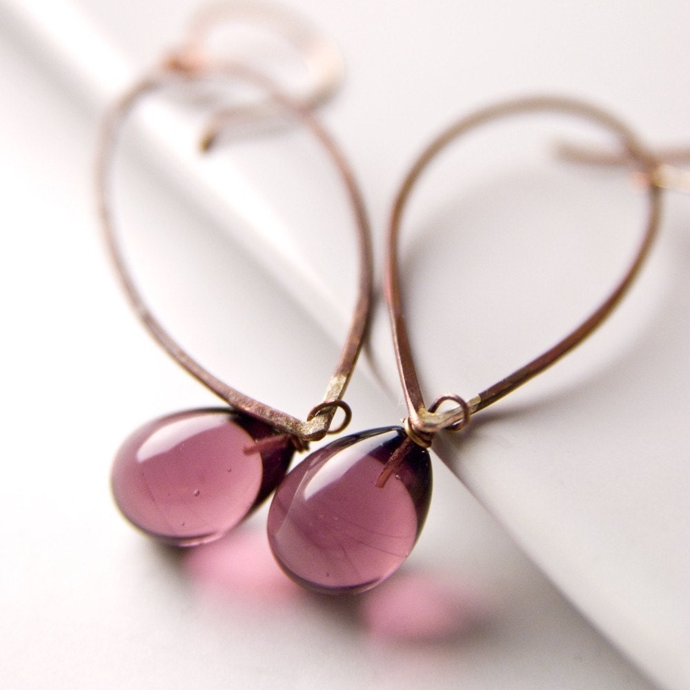 Purple Rain earrings