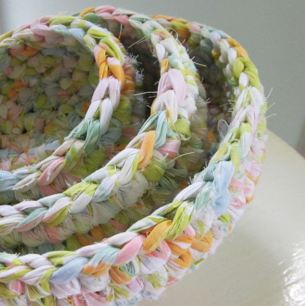 Upcycled Nested Bowl Trio (Rainbow Sherbet)