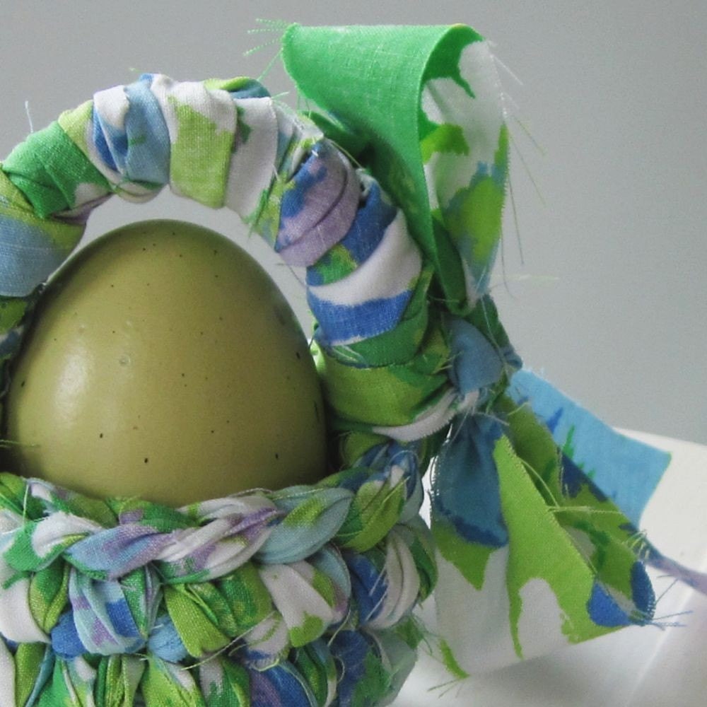 Upcycled Mini Basket (grass green)