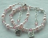 SET TWO  Big Sister/Little Sister Child Bracelet