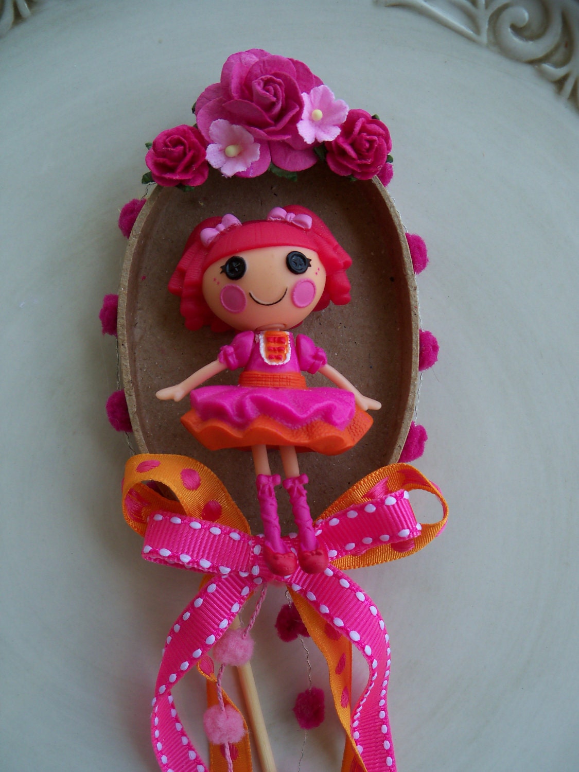 La La Loopsy Decorative Wand or Cake Topper for Birthday Party