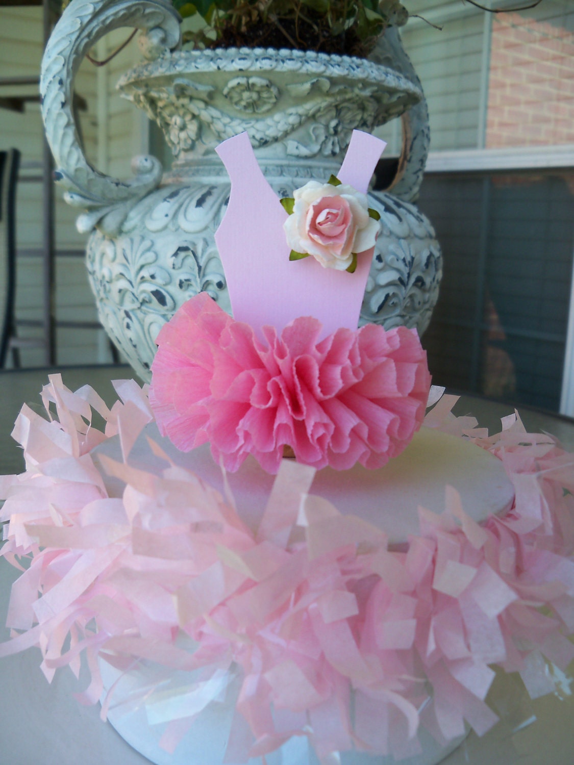 Ballerina Tutu Cake Topper for Birthday Party Il_570xn