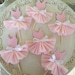 RESERVED FOR NANCYParty Dress Cupcake Toppers set of 12