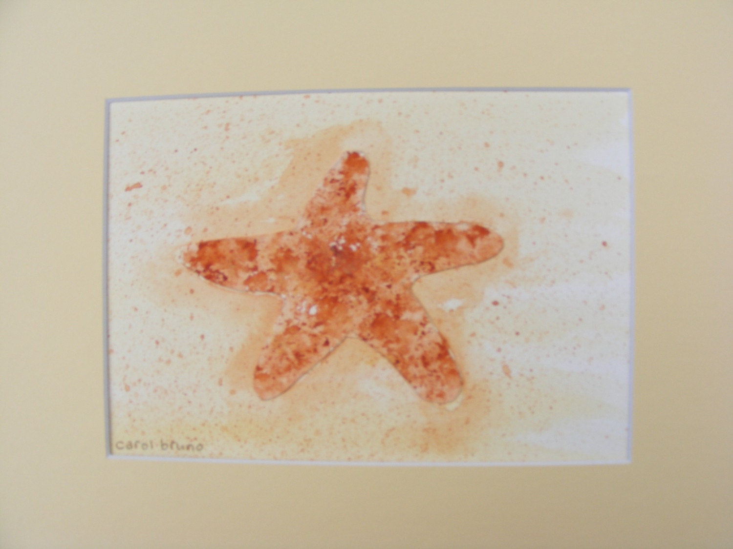 Starfish-Original Watercolor