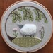 Sheep Crewel Embroidery Pattern and Kit