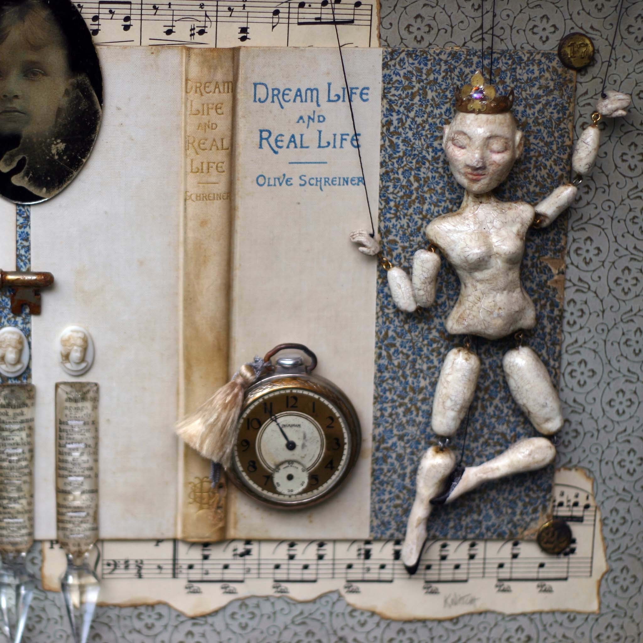 Shadow Box-Dream Life Featured in Art Doll Quarterly Magazine Winter 2010