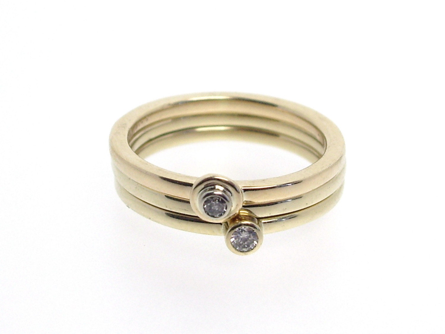 Sweet Diamond Ring Stackable