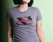 Love Razorblade Heart Shirt - Women's Large