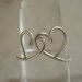 Heart to Heart Sterling Silver Filled Wire Ring