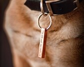 Copper Personalized Pet ID Bar