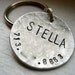 Stella custom pet ID tag