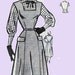 Vintage 50s Mail Order pattern 9142 ROCKABILLY Jumper Dress and Blouse Size 16 Bust 34