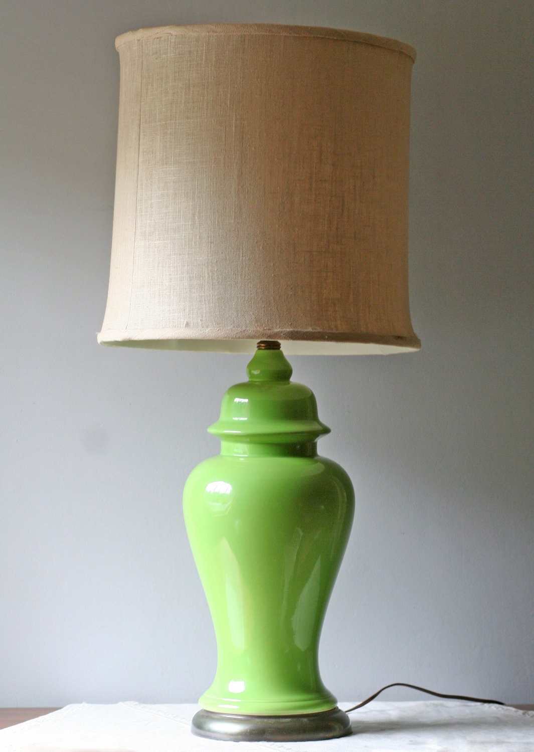 Green Table Lamp