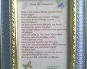 Hope for Tomorrow Framed Inspiration