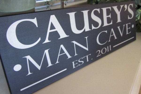 Personalized Family Name Sign, Last Name Sign, man cave, gift for dad, groomsmen gift, christmas gift