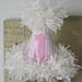 The Poppy Pink Polka Dots Happy Birthday Party Hat glitter first birthday,photo prop,princess party, pink