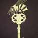 Womens Tshirt Mechanical Bee - Steampunk Tshirt - Robot Bee Tee Shirt for Women