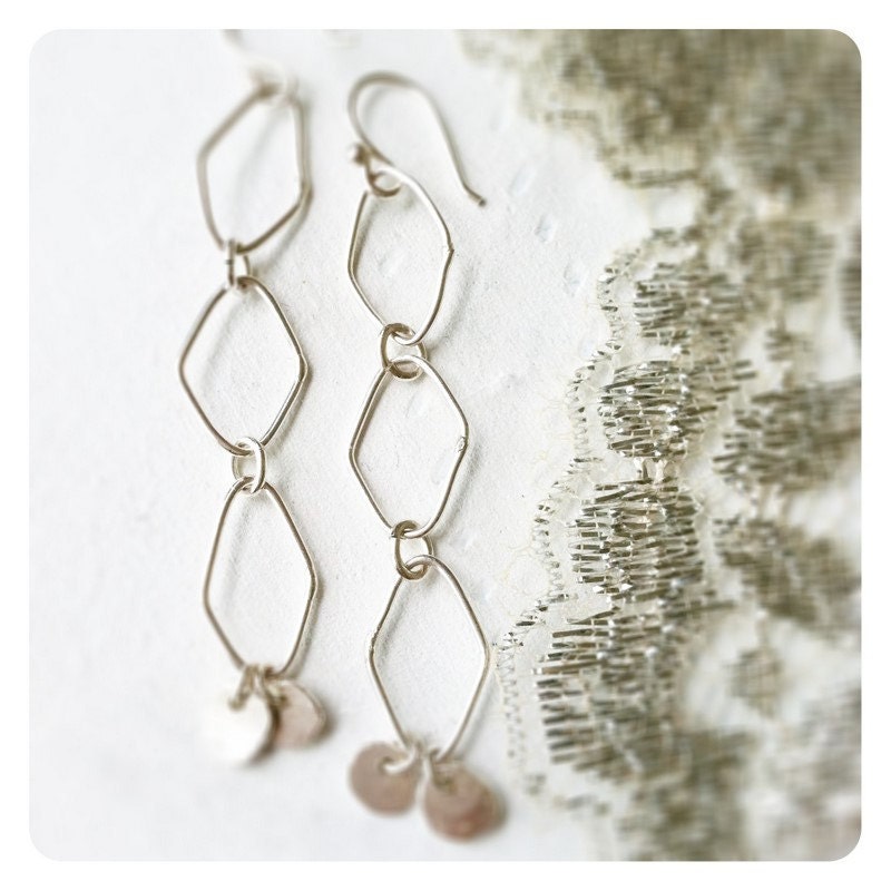 diamond dangle earrings