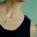 reserved lace, fine silver, sterling silver,  pendant, necklace