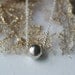 classic sterling bead necklace