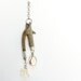 Beach Finds Installation - Driftwood, Vintage Crystal, Coral - Wall Hanging