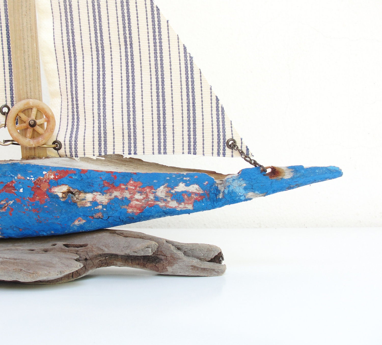 Let's Drift Away - Driftwood Boat