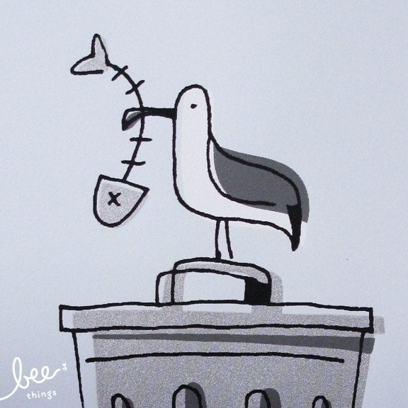 seagull limited edition print