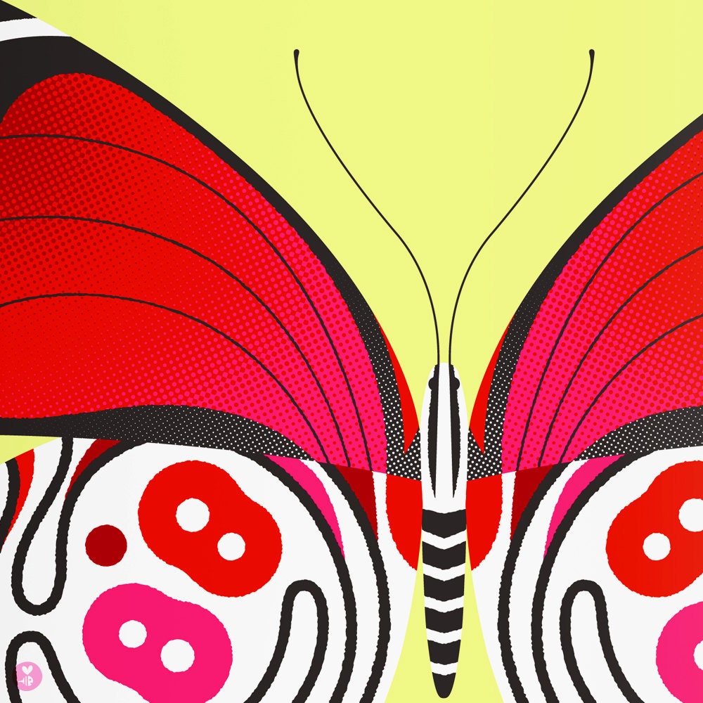 88 butterfly limited edition print