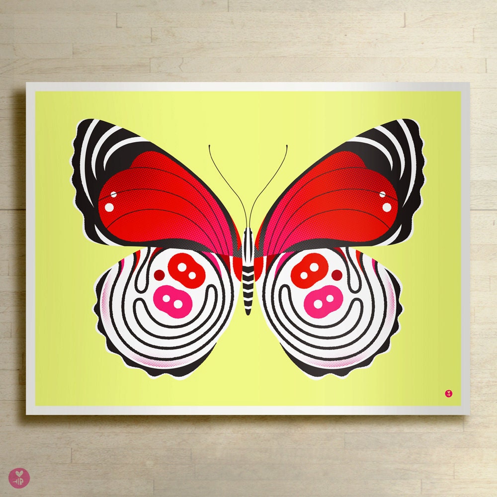 88 butterfly limited edition print