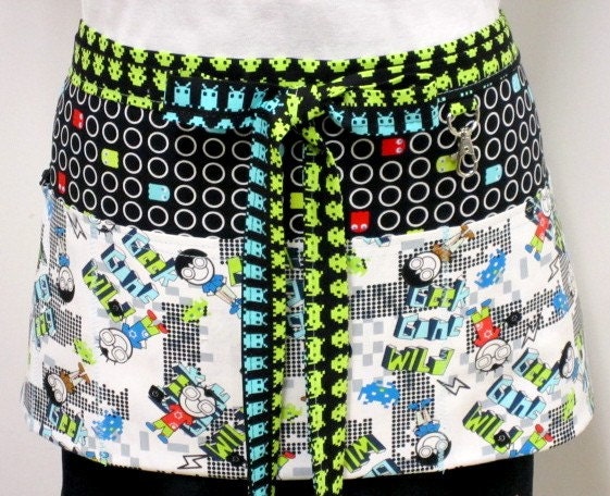 Geeks Gone Wild Zipper/Key Clasp Vendor Apron