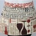 In Wine Is Truth (In Vino Quo Veritus)  Zipper/Key Clasp Vendor Apron