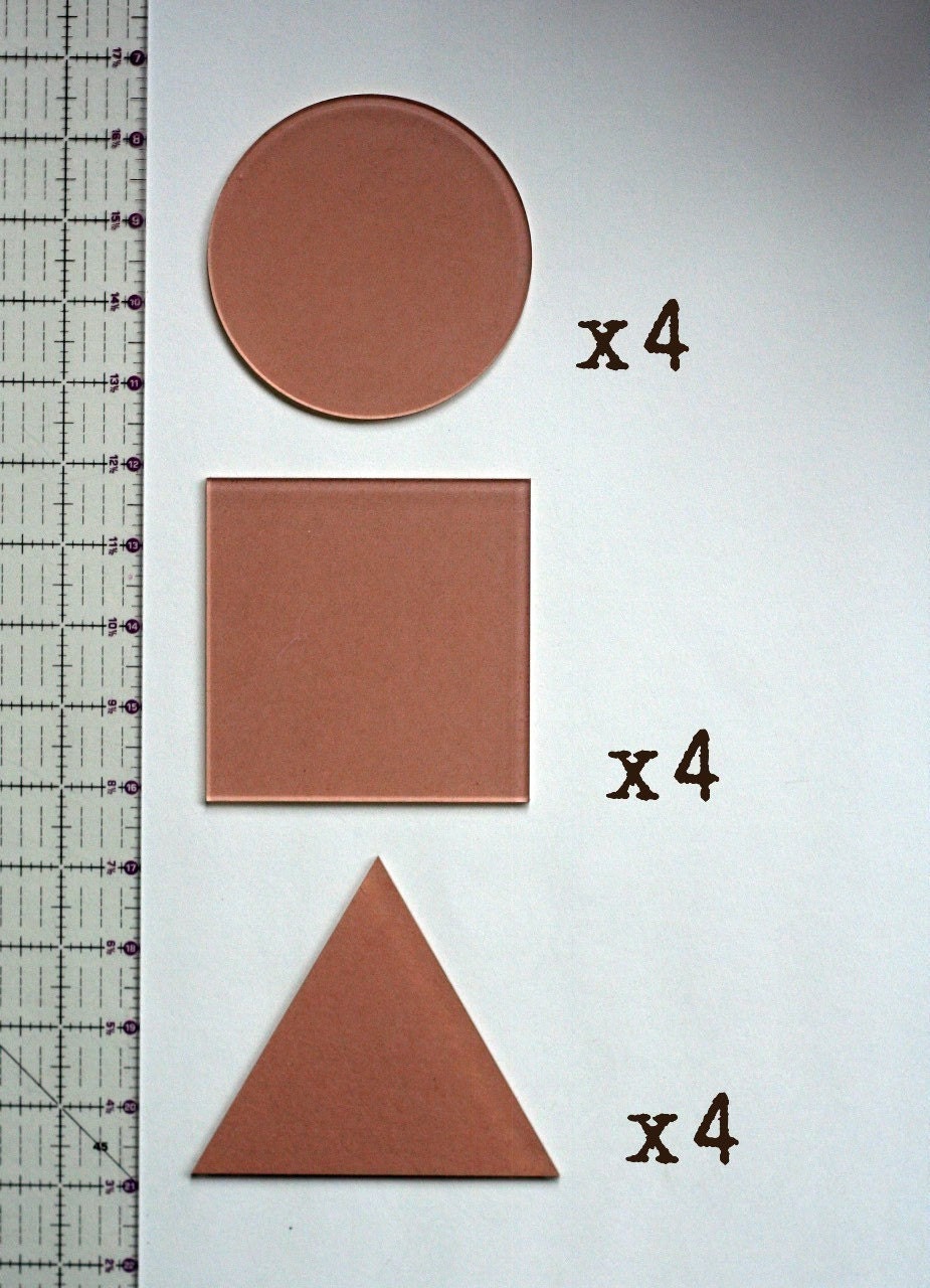 4 inch Mixed Shapes Bundle