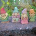 Waldorf Inspired Kids Wooden Gnome Family Toy Doll Set