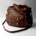 SALE - Lynx bag in chestnut