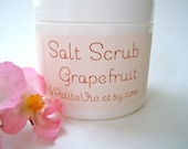 Salt Scrub, Grapefruit, Natural