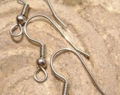 MY BESTSELLER .......   Earwire Stainless Surgical Steel Fishhook French Hook, 21 gauge, 50 Qty