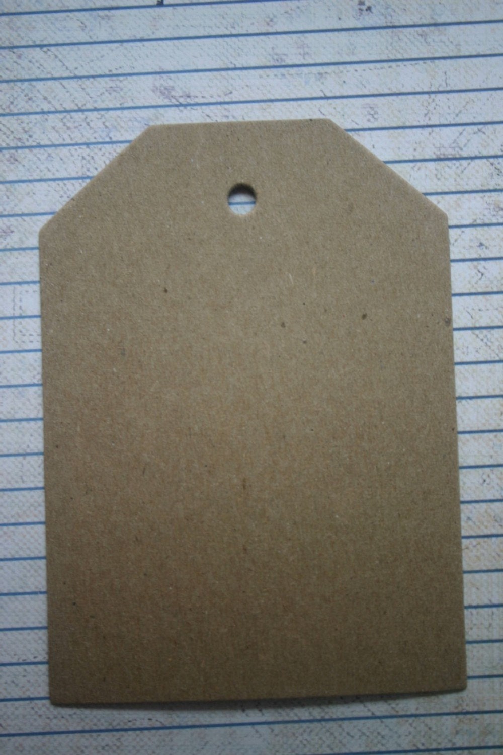10 wide large bare chipboard shipping style tags