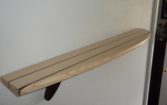 surfboard shelf-pine and thin mahogany 2